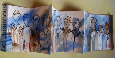Sculpture intitulée "les chouchous...  p…" par Anne-Frédérique Ferret, Œuvre d'art originale, Autre