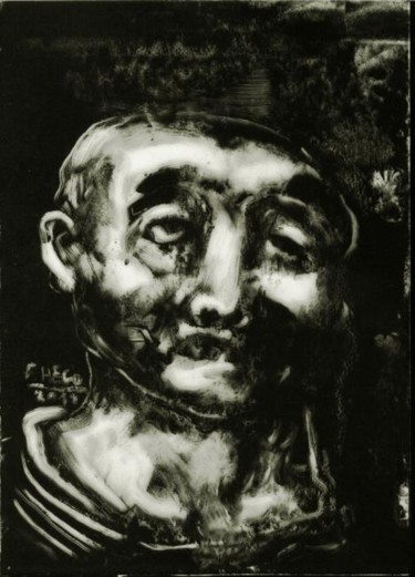 Artisanat intitulée "Crépusculaire 4." par Frhégo, Œuvre d'art originale