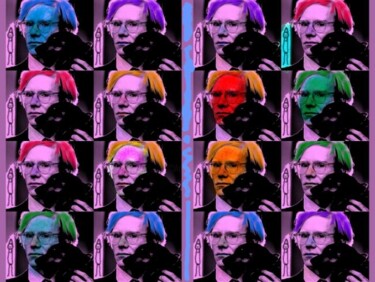 제목이 "PORTRAIT D' ANDY WA…"인 디지털 아트 Nicolas Malaize (Nicou)로, 원작