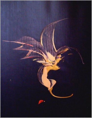 Painting titled "Melody 01" by Delphine Bernard, Original Artwork