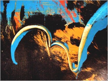 Painting titled "Melody 05" by Delphine Bernard, Original Artwork