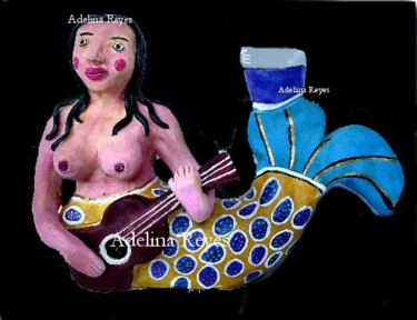 Sculpture titled "CERAMICS 1" by Adelina Reyes, Original Artwork