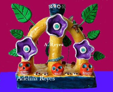 Sculpture titled "CERAMICS 5" by Adelina Reyes, Original Artwork, Terra cotta