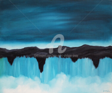 HORIZON Painting titled "HORIZON" by Jean-Marc Philippe (Jimpy), Original Artwork, Oil