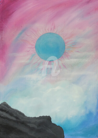 Peinture intitulée "LA SPHÈRE" par Jean-Marc Philippe (Jimpy), Œuvre d'art originale, Huile
