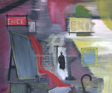 Peinture intitulée "SOUVENIRS DE THÉÂTRE" par Jean-Marc Philippe (Jimpy), Œuvre d'art originale, Huile