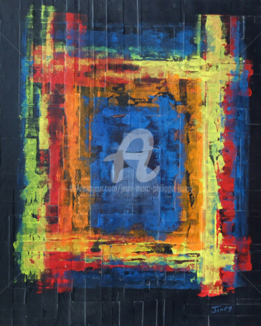Peinture intitulée "L'INCONNU" par Jean-Marc Philippe (Jimpy), Œuvre d'art originale, Acrylique