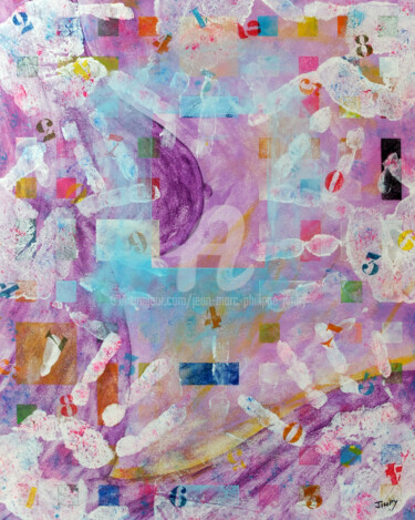 Peinture intitulée "NATHALIA" par Jean-Marc Philippe (Jimpy), Œuvre d'art originale, Acrylique