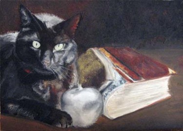 Il gatto, il libro e la mela d'argento