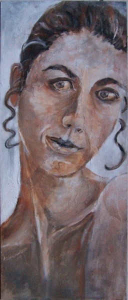 Peinture intitulée "... Enigma..." par Anne-Frédérique Ferret, Œuvre d'art originale, Huile