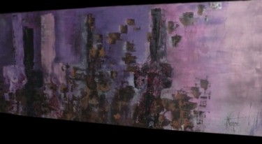 「L empire des sens」というタイトルの絵画 Torc'H Nanouによって, オリジナルのアートワーク, オイル