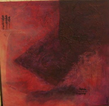 Peinture intitulée "Abime, Au bord du g…" par Valérie Eymeric, Œuvre d'art originale