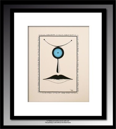 Peinture intitulée "Cyclope à grande Bo…" par Tehos, Œuvre d'art originale, Huile