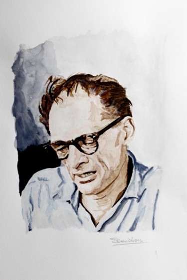 Peinture intitulée "Arthur Miller (II)" par Stefano Davidson, Œuvre d'art originale