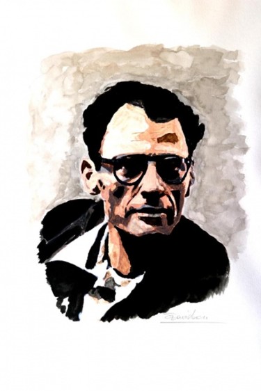 Peinture intitulée "Arthur Miller" par Stefano Davidson, Œuvre d'art originale