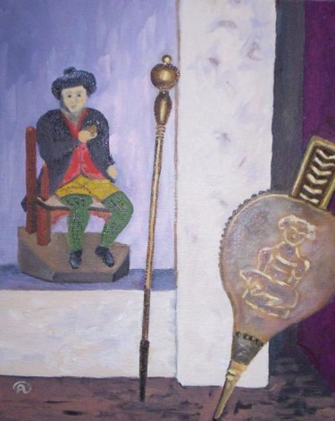 Peinture intitulée "Tam O'Shanter" par Alan Embrée Osler, Œuvre d'art originale, Huile