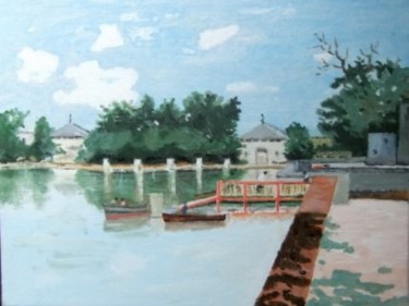 Peinture intitulée "After a Painting by…" par Alan Embrée Osler, Œuvre d'art originale, Huile
