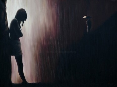 Painting titled "New beginnings" by Peter Seminck, Original Artwork, Oil