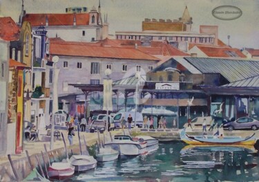 Aveiro, les halles dans le quarier des pêcheurs