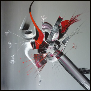 Peinture abstraite PARADISE Painting titled "Peinture abstraite…" by Martine Belfodil, Original Artwork, Acrylic