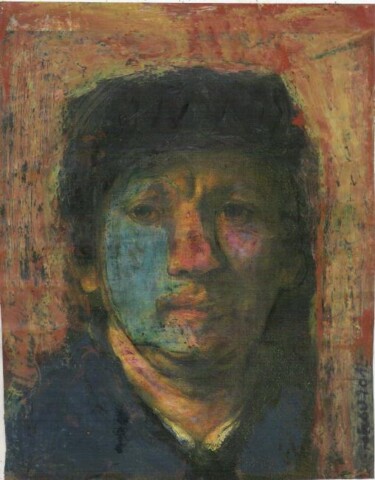 Digital Arts titled "AUTOPORTRAIT  rembr…" by Nicolas Malaize (Nicou), Original Artwork