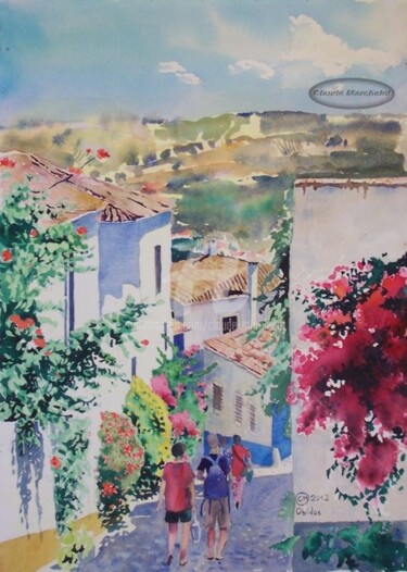 Ruelle d'Obidos, Portugal