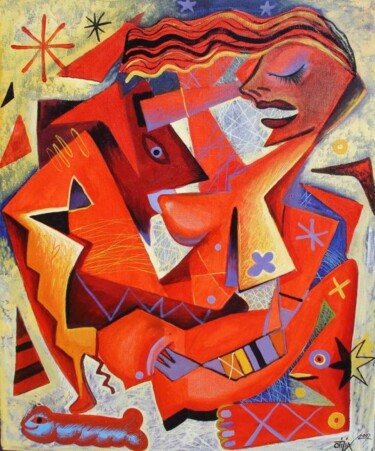 PRELUDE Painting titled "PRELUDE" by Kaola Oty, Original Artwork, Oil