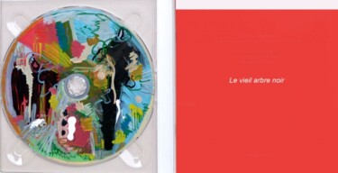 Peinture intitulée "Le vieil arbre noir" par Muriel Cayet, Œuvre d'art originale
