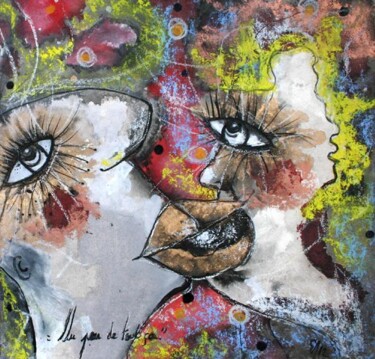 Dessin intitulée "Un peu de tout ça" par Emilie Teillaud, Œuvre d'art originale