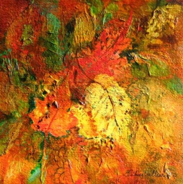 Peinture intitulée "Bouquet magique" par Nicole Ethier-Vallières, Œuvre d'art originale