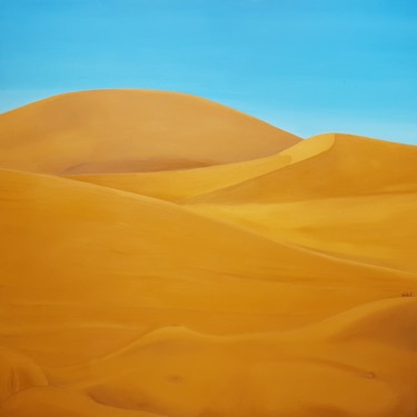 Pittura intitolato "Venus du désert" da Paula Valdivia, Opera d'arte originale, Olio Montato su Telaio per barella in legno