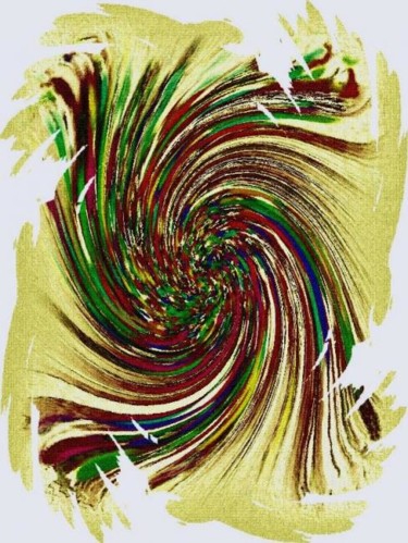 Arts numériques intitulée "LA CASTATRICE - Col…" par Francine Barbaray, Œuvre d'art originale