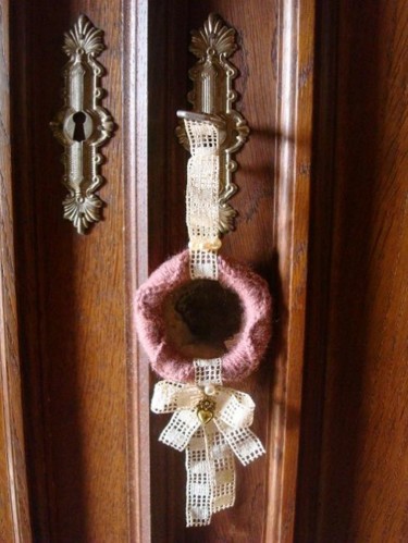 Collages intitulée "Bijou de porte" par D A N ' I M A G ' I N, Œuvre d'art originale