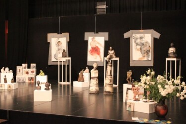 Peinture intitulée "sculptures" par Catherine Monmarson, Œuvre d'art originale