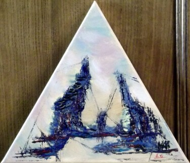 Peinture intitulée "Sortileges" par Eliette Gaurin, Œuvre d'art originale, Huile