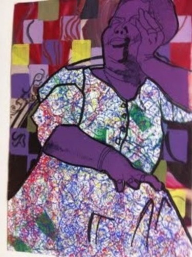 Painting titled "Commemorating Cesar…" by Simon Hodgkinson, Original Artwork
