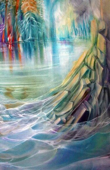 Pittura intitolato "particolare_g.jpg" da Roger Harb, Opera d'arte originale