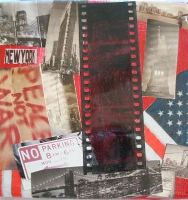 Peinture intitulée "New York" par D A N ' I M A G ' I N, Œuvre d'art originale