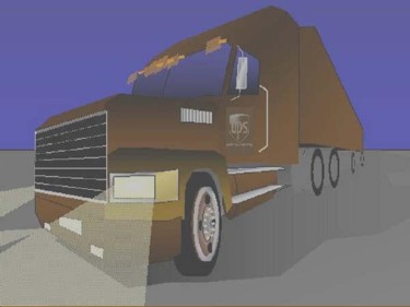 Dessin intitulée "Brown Mack" par Dany Beaudry, Œuvre d'art originale