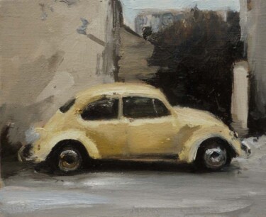제목이 "Coccinelle, beetle"인 미술작품 Manuel Leonardi로, 원작, 기름