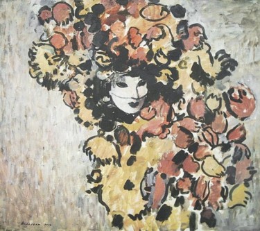 Painting titled "Yip girl" by Robert Andersen, Original Artwork
