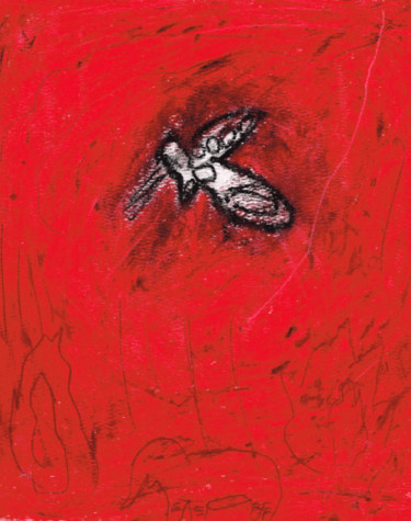 Painting titled "Humming Bird" by Manula Hewamanage, Original Artwork