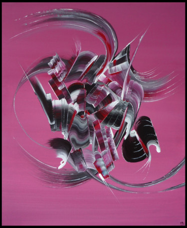 Peinture abstraite L'EVEIL Painting titled "Peinture abstraite…" by Martine Belfodil, Original Artwork, Acrylic