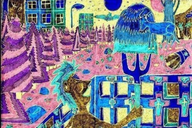 Инсталляция под названием "_________O_______E_…" - Сергей Мелихов, Подлинное произведение искусства