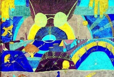 Инсталляция под названием "_________O_______E_…" - Сергей Мелихов, Подлинное произведение искусства