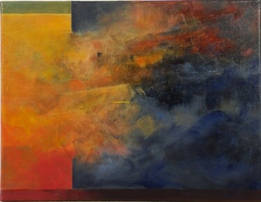 Peinture intitulée "Séquence 3" par Michèle Radix, Œuvre d'art originale, Huile