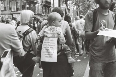 Photographie intitulée "JF cherche..." par Clara Delmas, Œuvre d'art originale