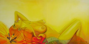Peinture intitulée "Nice days" par Alix, Œuvre d'art originale, Huile