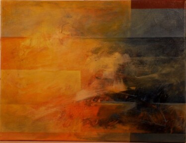 Peinture intitulée "Séquence 8" par Michèle Radix, Œuvre d'art originale, Huile