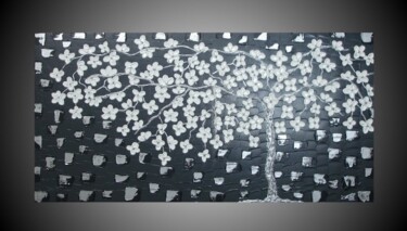 제목이 "White blossoms"인 미술작품 Ilonka Walter로, 원작, 기름